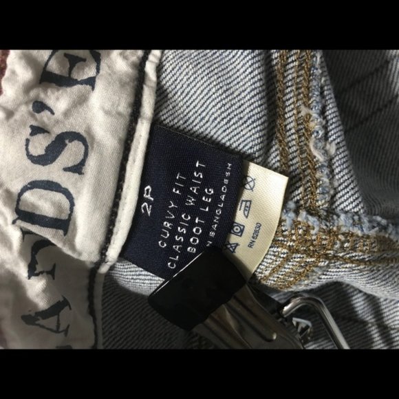 Lands End Curves Fit Jeans - Picture 8 of 11